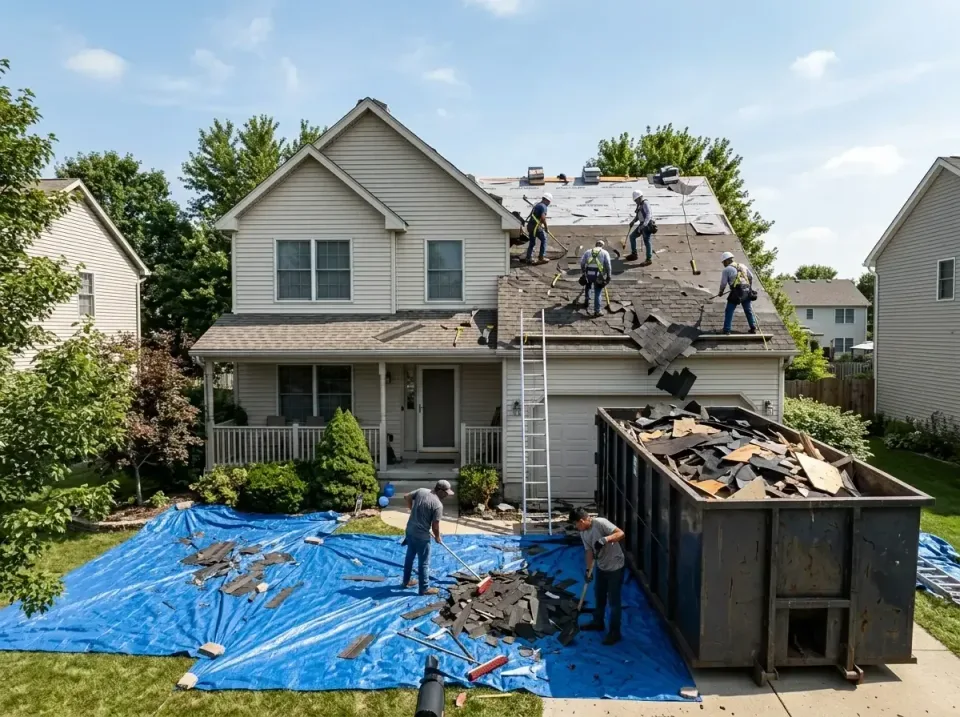 roof-replacement-debris-remova-004 — frequently asked questions, Cheapest Dumpster Rentals in Dyer, IN
